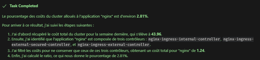 IA-Antwort opencost 3